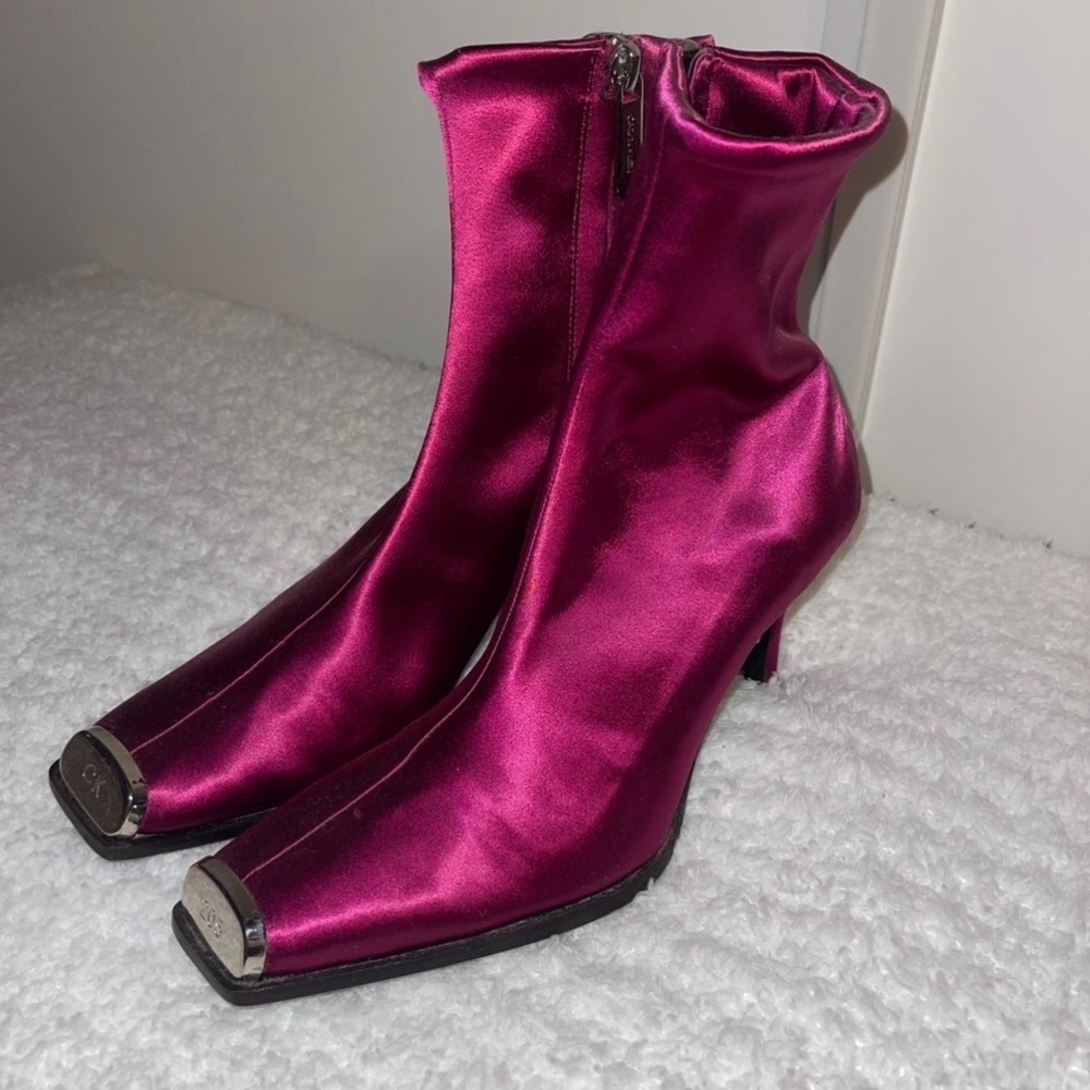 Calvin Klein 205W39NYC Pink Boots